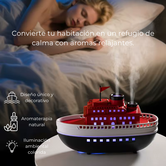 Barco Humidificador Aromático