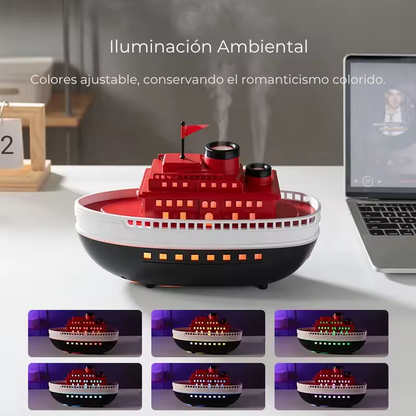 Barco Humidificador Aromático